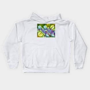 Colourful Abstract Design Kids Hoodie